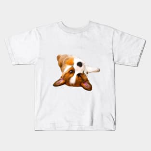 Corgi Roll Kids T-Shirt